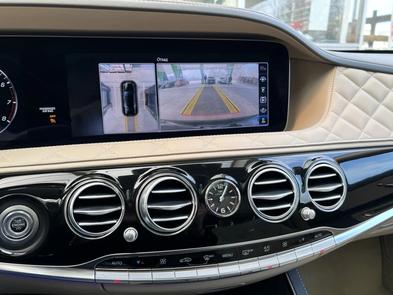 Mercedes-Benz S 560 MAYBACH/4M/FIRST CLASS/EXCLUSIV/DESIGNO/BURM 3D/TV, снимка 10 - Автомобили и джипове - 49313485