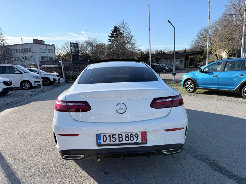 Mercedes-Benz E 220 COUPE AMG 4Matic BURMESTER CAMERA360, снимка 5 - Автомобили и джипове - 52472226