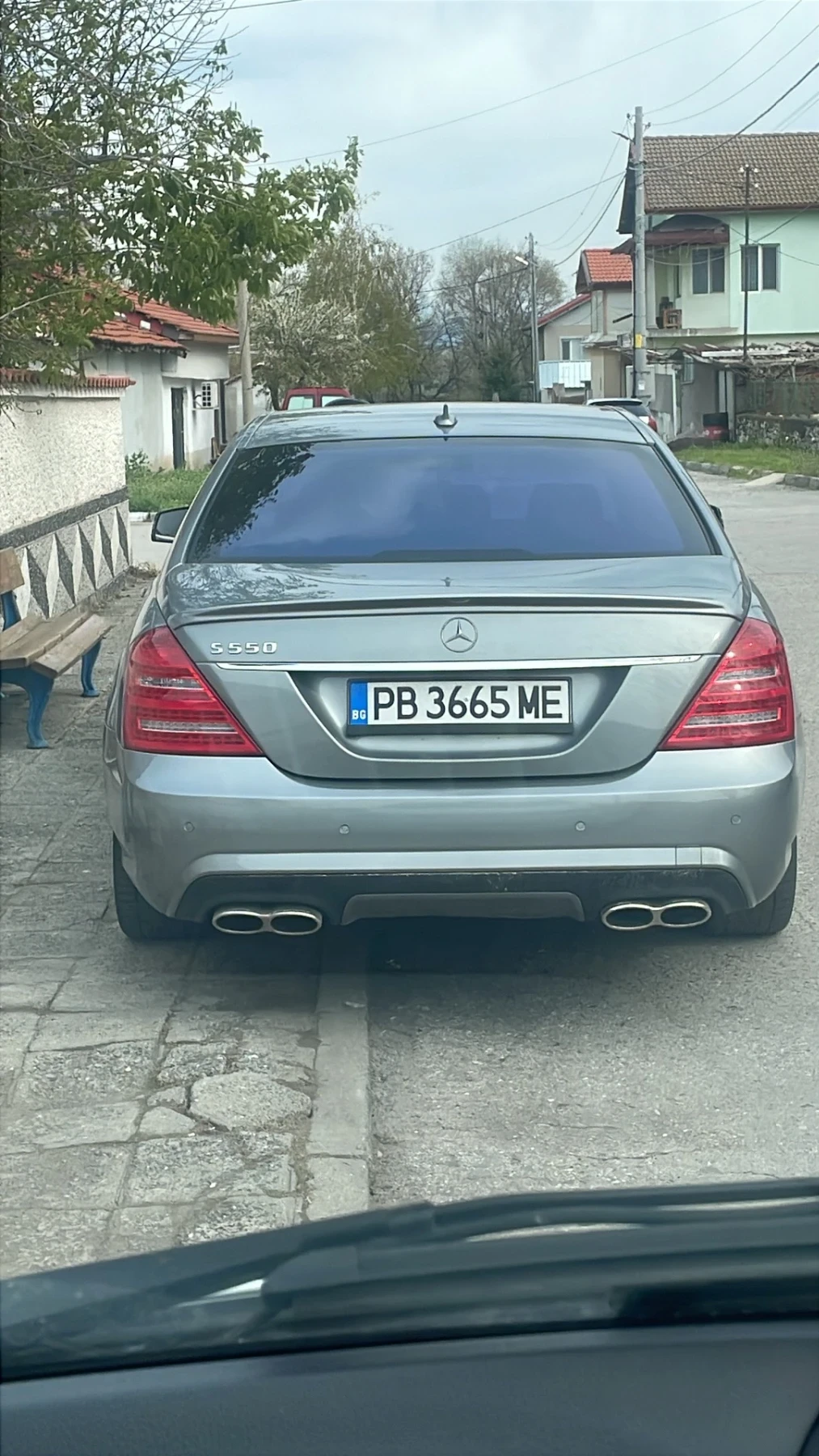 Mercedes-Benz S 550 S-klass, снимка 4 - Автомобили и джипове - 54325051