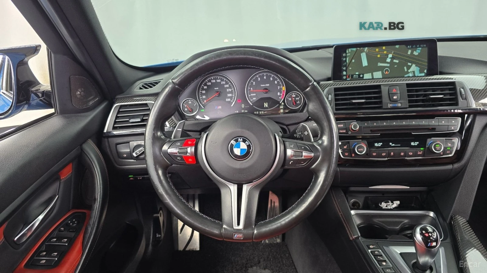 BMW M3 COMPETITION* HUD* КОЖА* НАВИ* ОБДУХВ* , снимка 13 - Автомобили и джипове - 55032834