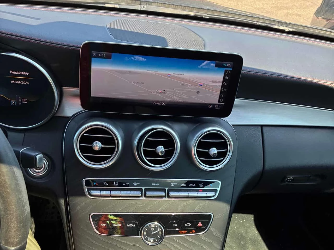 Mercedes-Benz C 43 AMG * АВТОКРЕДИТ БЕЗ ПЪРВОНАЧАЛНА ВНОСКА* , снимка 9 - Автомобили и джипове - 55568949