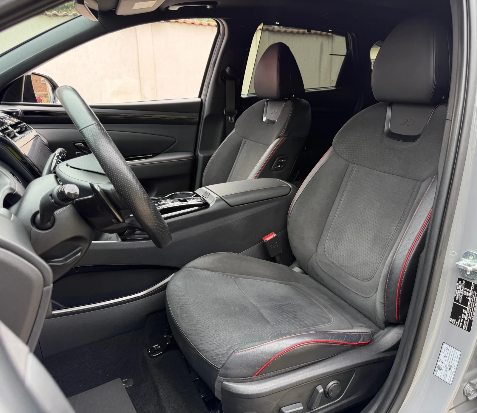 Hyundai Tucson 1.6TGDI 48V  N-LINE LUX PACK 4WD Внос Швейцария, снимка 15 - Автомобили и джипове - 55136386