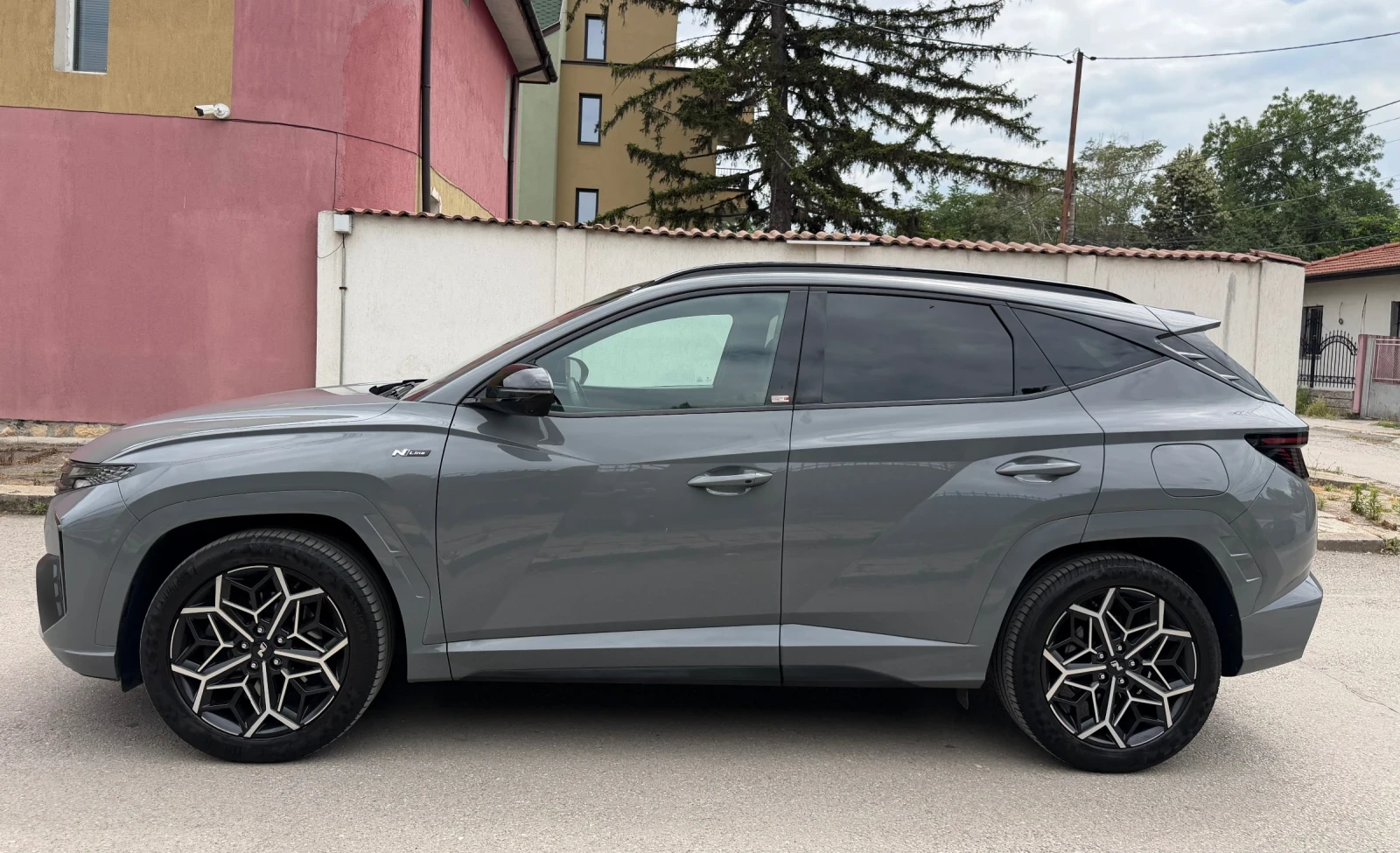Hyundai Tucson 1.6TGDI 48V  N-LINE LUX PACK 4WD Внос Швейцария, снимка 3 - Автомобили и джипове - 55136386