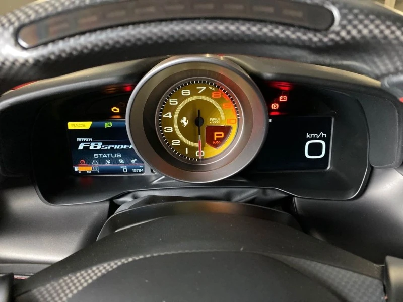 Ferrari F8 SPIDER/ CARBON/ CERAMIC/ JBL/ CAMERA/ , снимка 14 - Автомобили и джипове - 44975475