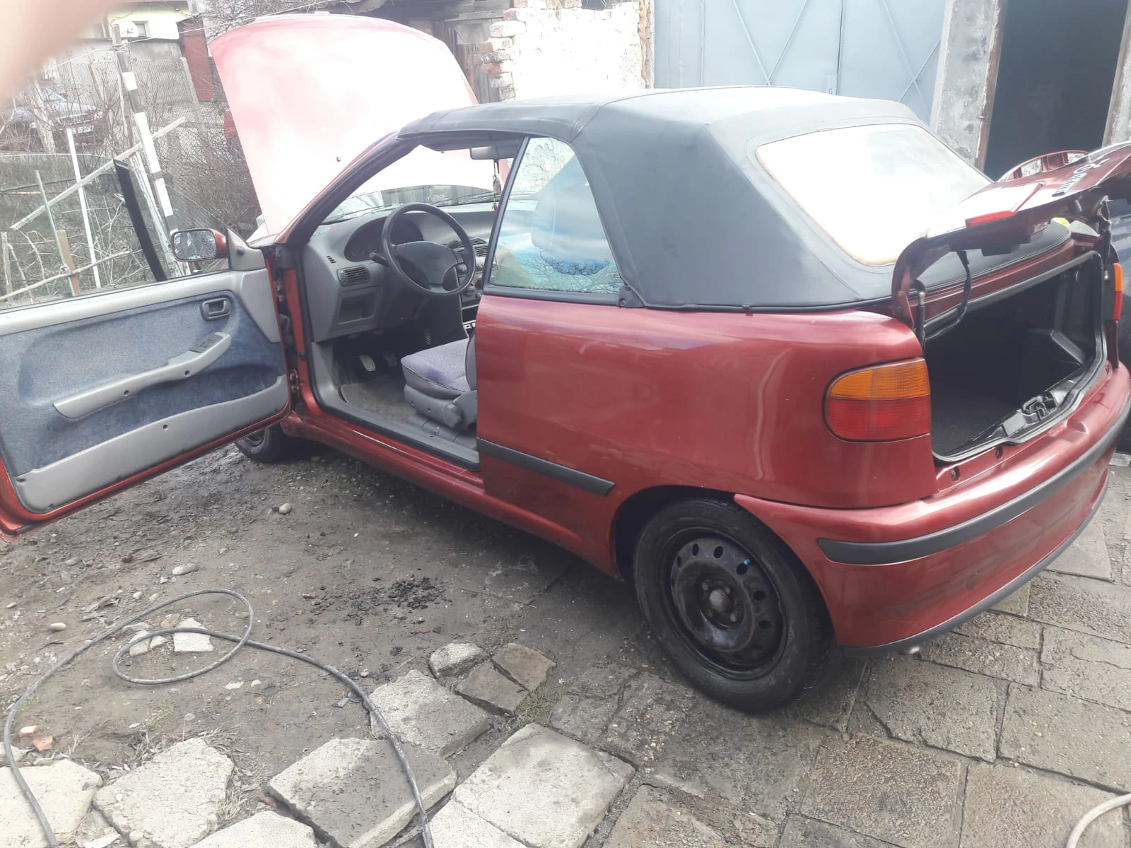 Fiat Punto кабрио, снимка 5 - Автомобили и джипове - 53871420