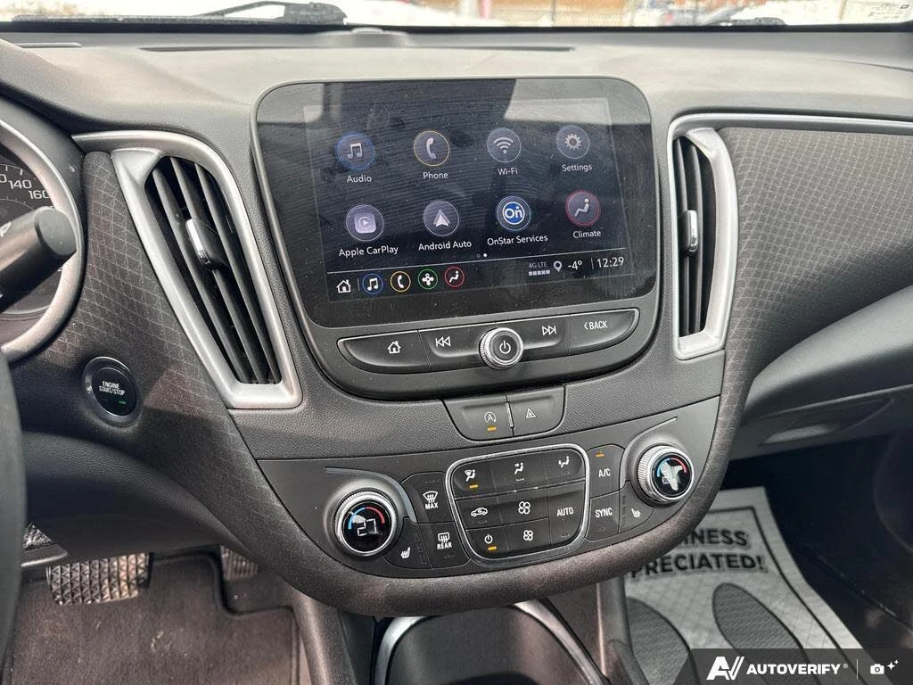 Chevrolet Malibu LT FWD АвтоКредит  (ЦЕНА ДО БГ), снимка 8 - Автомобили и джипове - 54222347