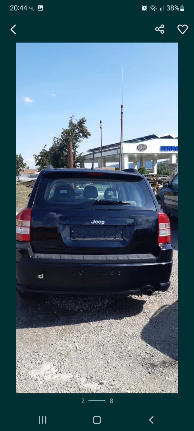 Jeep Compass 2.0crdi, снимка 2 - Автомобили и джипове - 52884755