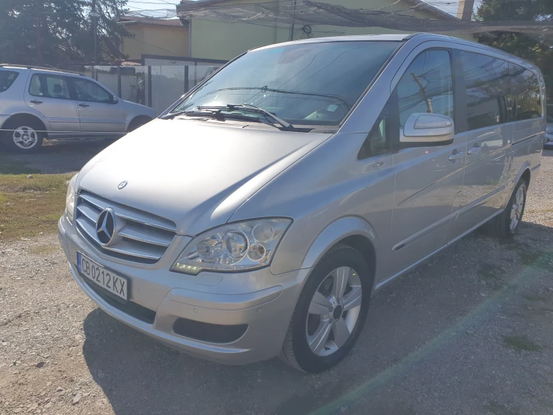 Mercedes-Benz Viano 2.2cdi EXTRALONG FULL!! Пълна сервизна история!, снимка 3 - Бусове и автобуси - 47576057