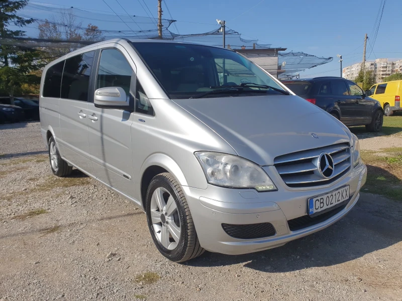 Mercedes-Benz Viano 2.2cdi EXTRALONG FULL!! Пълна сервизна история!, снимка 1 - Бусове и автобуси - 47576057