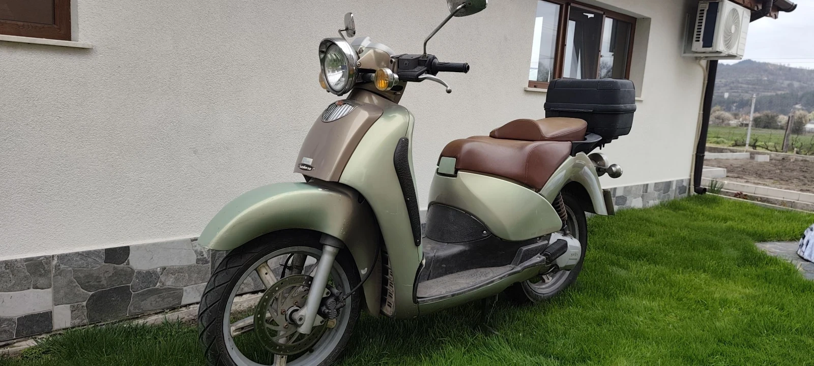Aprilia Scarabeo 150 с регистрация , снимка 6 - Мотоциклети и мототехника - 54401526