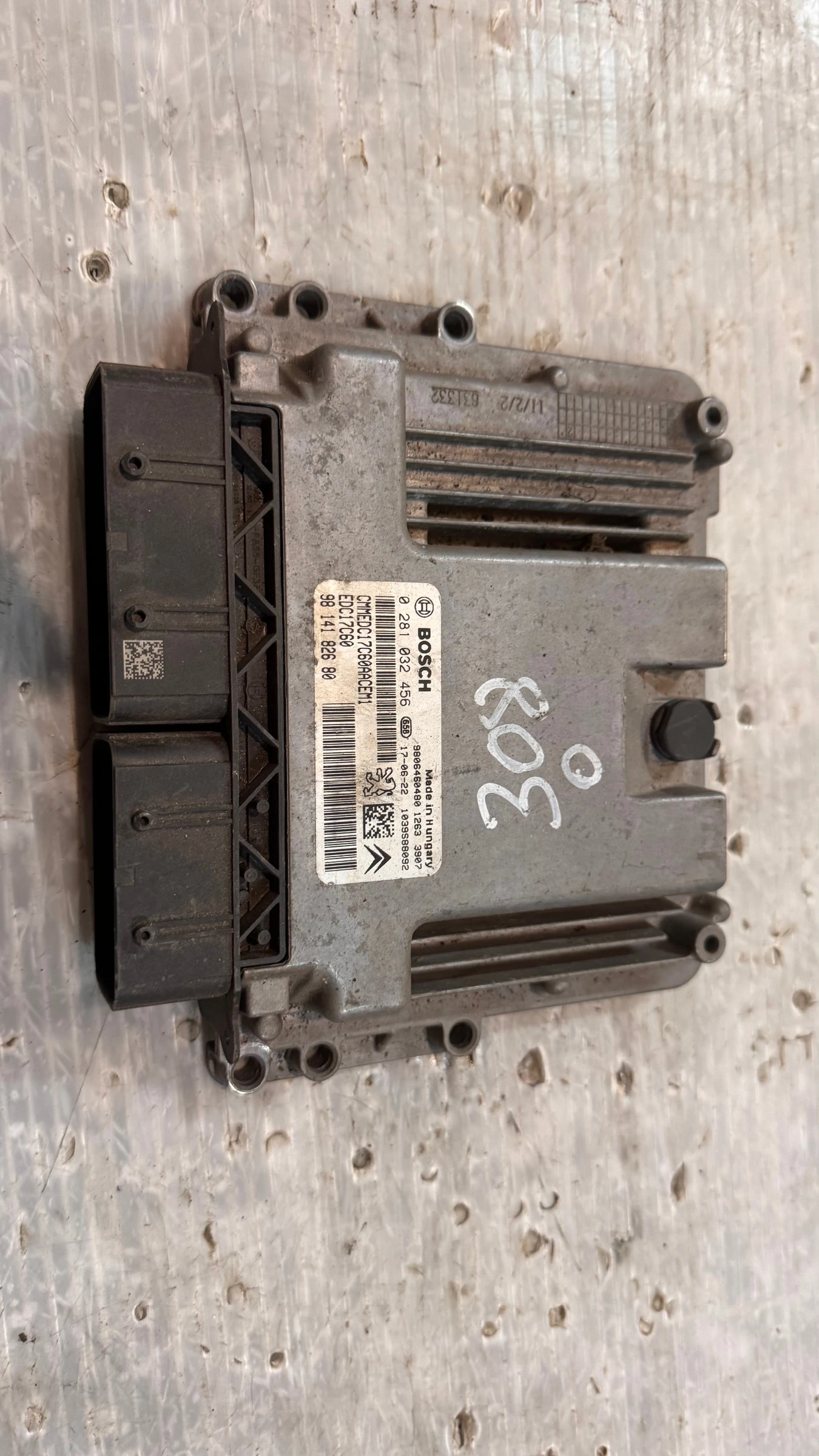    / ECU /    Peugeot 308 - 0281032456 /  9814182680 | Mobile.bg   1