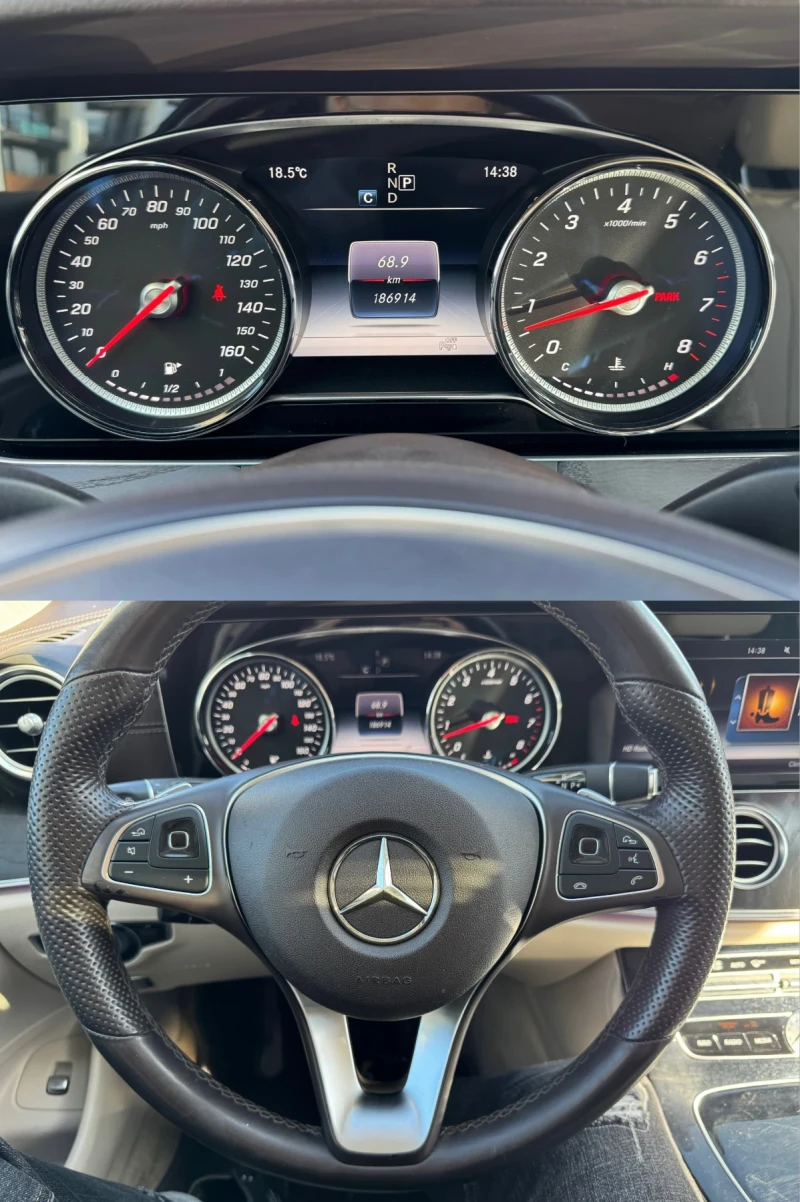 Mercedes-Benz E 300 9G-TRONIC * NAVI* LED* CAMERA* BURMESTER* ПОДГРEВ, снимка 8 - Автомобили и джипове - 49435773