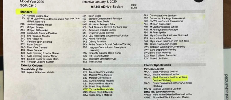 BMW 340 M340i xDrive/Lane assist/Keyless/Kaмера, снимка 15 - Автомобили и джипове - 52706918