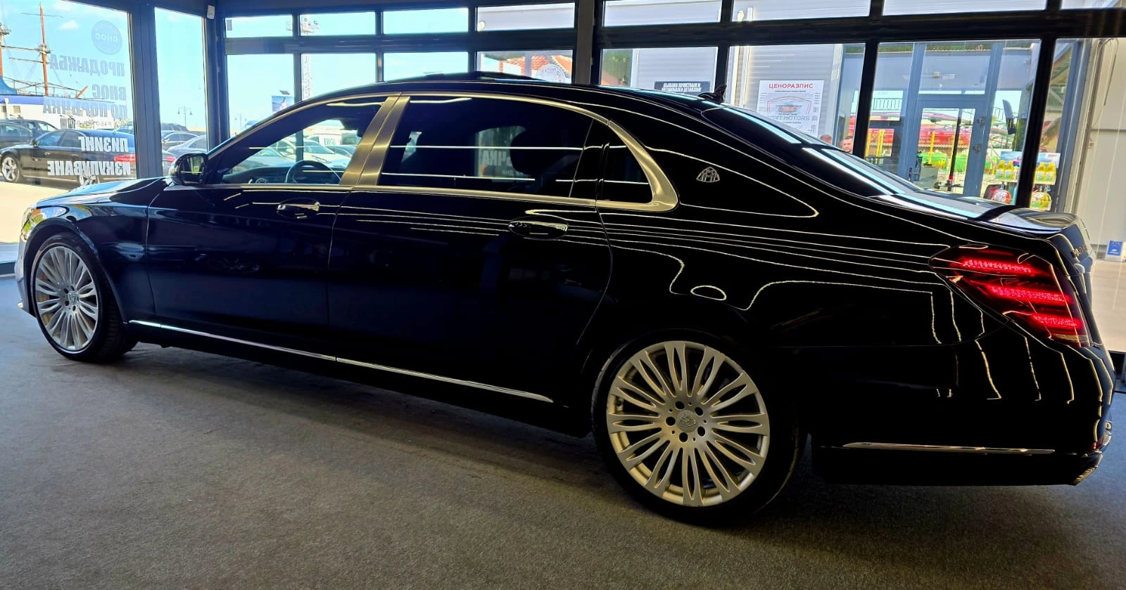 Mercedes-Benz S 500 Face* Original Maybach* Magic Sky* Full* Лизинг - изображение 7