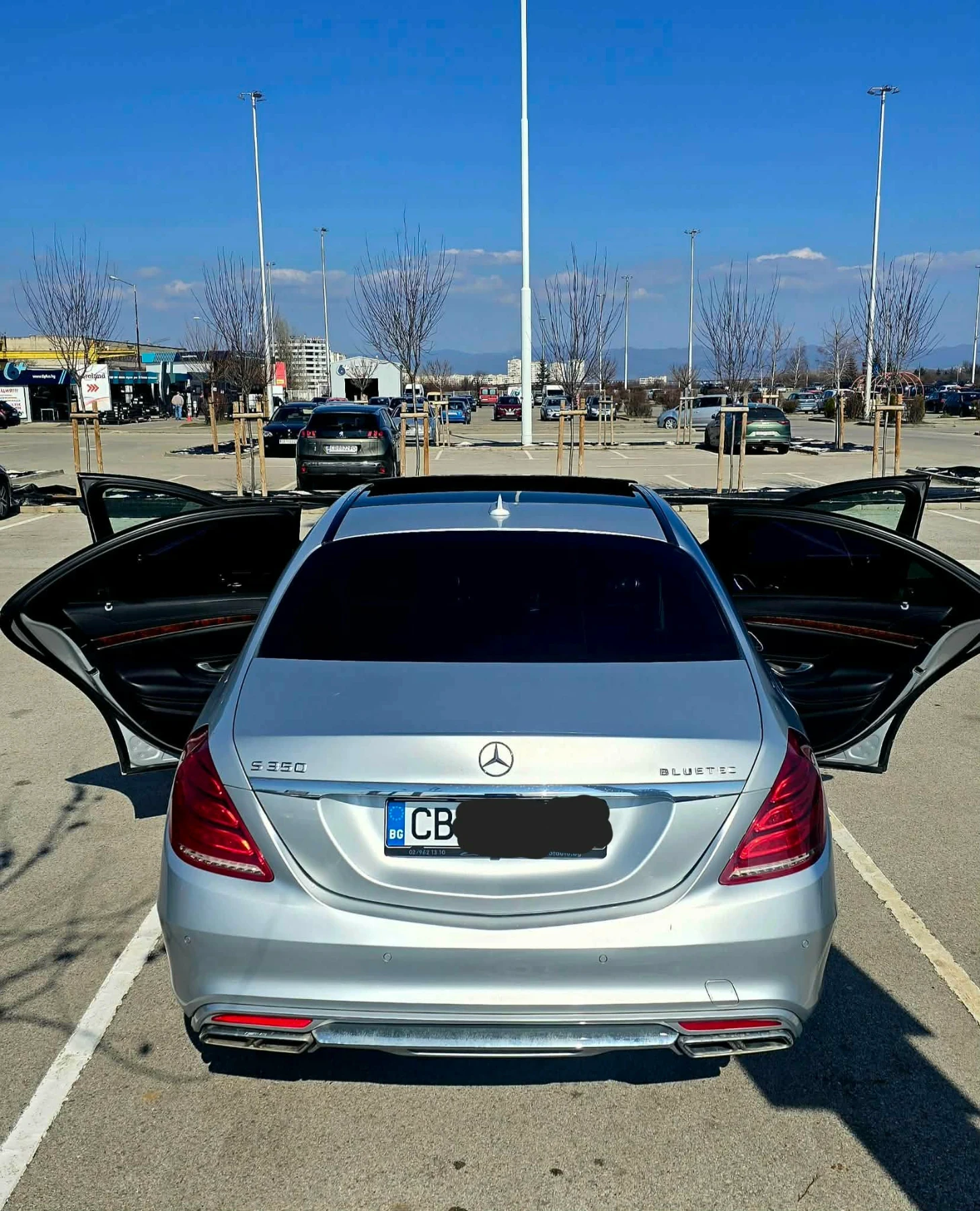 Mercedes-Benz S 350 4MATIC* BLUETEC* AMG* DISTR* PANO* BURMASTER* , снимка 7 - Автомобили и джипове - 54608086