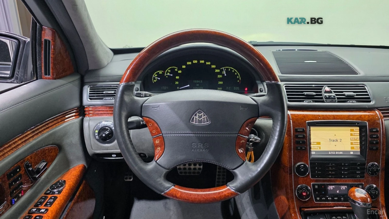 Maybach 62 V12* 1ST GEN* BOSE* ПОДГРЕВИ* ОБДУХ* МАСАЖ* TV* , снимка 8 - Автомобили и джипове - 55992798