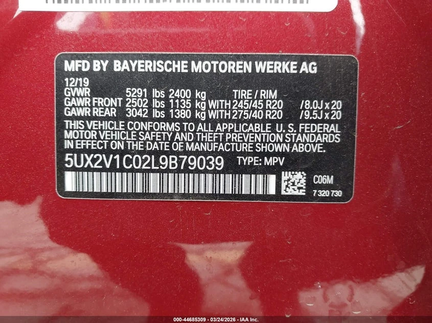 BMW X4 2.0l xDrive30I, снимка 9 - Автомобили и джипове - 54568927