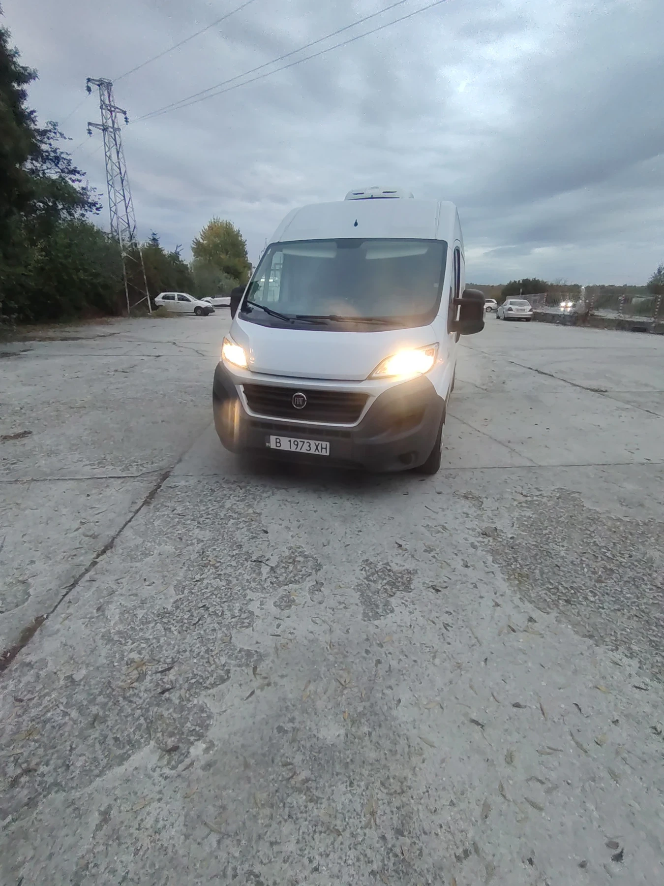Fiat Ducato 2.3 multijet хладилен с падащ борд