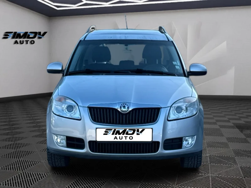 Skoda Roomster 1.9TDI 105КС. ПАНОРАМА ПОДГРЕВ КЛИМАТРОНИК, снимка 5 - Автомобили и джипове - 53166082