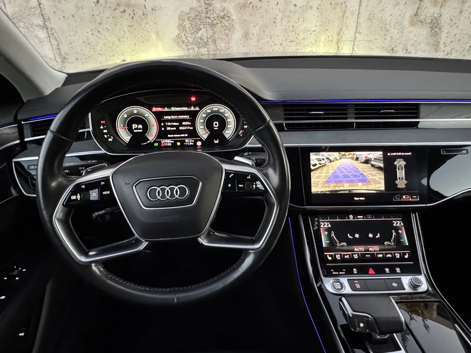 Audi A8 5.0TDI/Quattro/LED/360 /Memory/MULTY/NAVI/TV/TOP!! | Mobile.bg   9