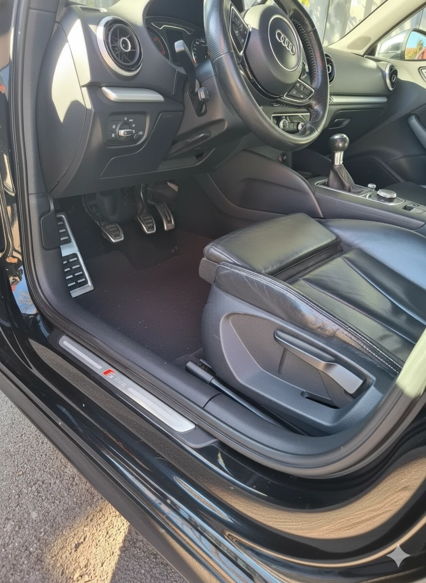 Audi A3 S line Sportpaket - Гаранция/Панорама/Подгрев/Кожа - изображение 9