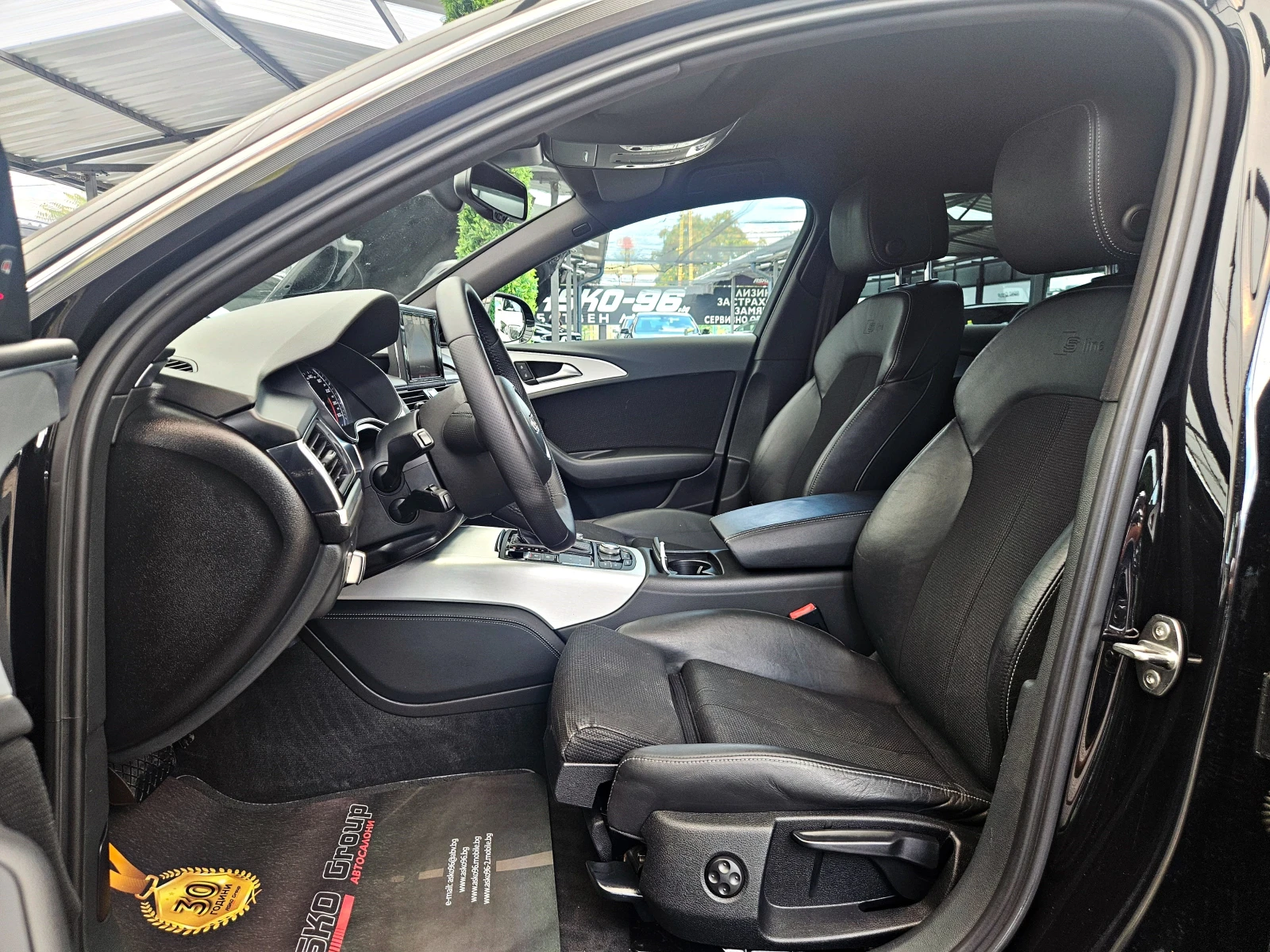 Audi A6 S-LINE/GERMANY/DISTR/CAMERA/ПОДГРЕВ/LANE ASSYS/LIZ, снимка 15 - Автомобили и джипове - 55173905