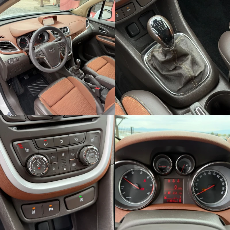 Opel Mokka 1.6CDTi, Cosmo, Навигация, Кожа, * Ксенон* Уникат!, снимка 16 - Автомобили и джипове - 52043279