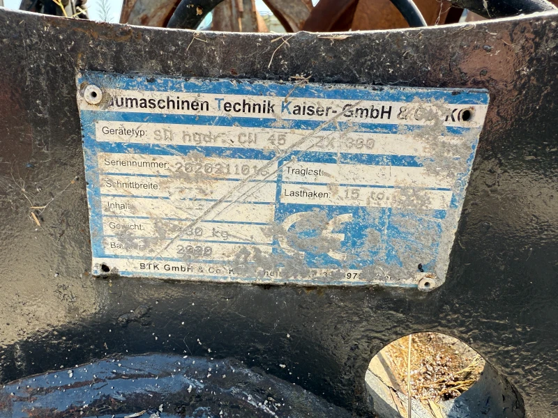 Допълнително оборудване Друг вид ХИДРАВЛИЧЕН БЪРЗОСМЕННИК VERACHTERT CW 45 , снимка 3 - Индустриална техника - 51444374