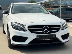 Mercedes-Benz C 220 d, 4-MATIC, AMG LINE, NIGHT PACK, FULL SERVICE-HOB, снимка 3