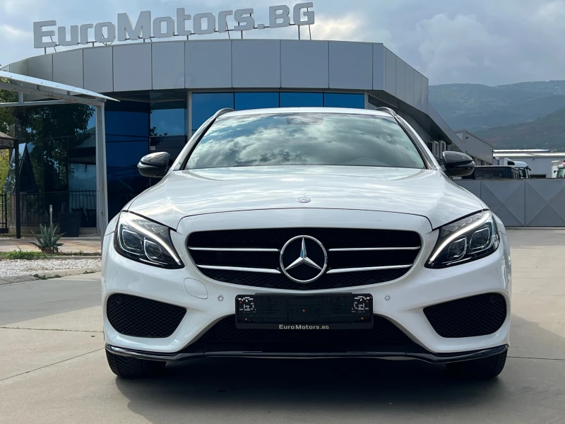 Mercedes-Benz C 220 d, 4-MATIC, AMG LINE, NIGHT PACK, FULL SERVICE-HOB, снимка 2 - Автомобили и джипове - 52076982
