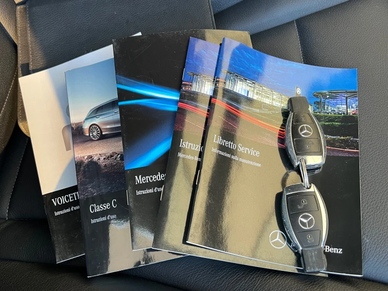 Mercedes-Benz C 220 d, 4-MATIC, AMG LINE, NIGHT PACK, FULL SERVICE-HOB, снимка 13 - Автомобили и джипове - 52076982