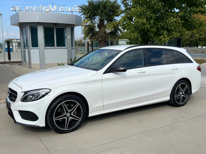 Mercedes-Benz C 220 d, 4-MATIC, AMG LINE, NIGHT PACK, FULL SERVICE-HOB, снимка 7 - Автомобили и джипове - 52076982