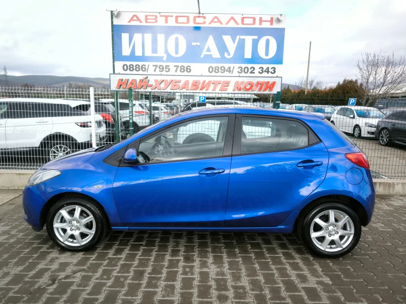 Mazda 2 -1, 3i-80k.c.ВЕРИГА* * * КЛИМА* * * ЕВРО 5!, снимка 3 - Автомобили и джипове - 53005188