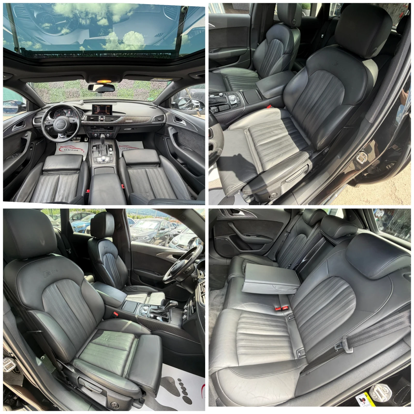 Audi A6 S-LINE/BOSE/HEAD UP/KEYLESS/PANO/СОБСТВЕН ЛИЗИНГ, снимка 13 - Автомобили и джипове - 54727882