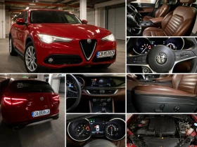 Alfa Romeo Stelvio 76150км. Кафява кожа. От първи собственик. 4х4 | Auto.bg — изображение 2