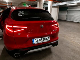 Alfa Romeo Stelvio 76150км. Кафява кожа. От първи собственик. 4х4 | Auto.bg — изображение 8