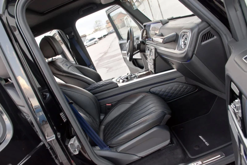 Mercedes-Benz G 63 AMG ОЧАКВАН ВНОС FULL BLACK LINE CARBON ЛИЗИНГ 100%, снимка 9 - Автомобили и джипове - 52556815