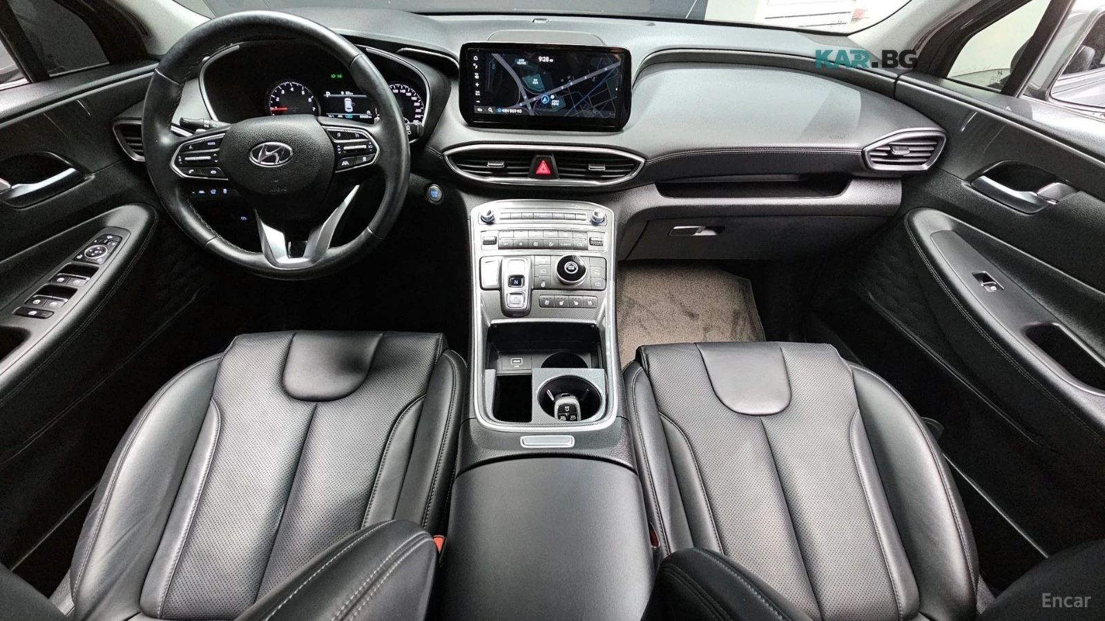 Hyundai Santa fe 2.5T* PRESTIGE* ПОДГРЕВ* ОБДУХВАНЕ* КОЖА* КАМЕРА* , снимка 6 - Автомобили и джипове - 56100449