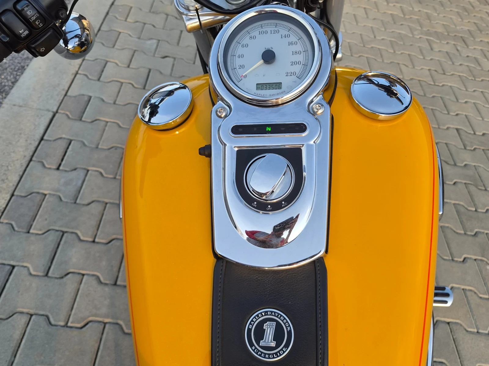 Harley-Davidson Dyna Super Glide 96 cubic inches, снимка 9 - Мотоциклети и мототехника - 53981549