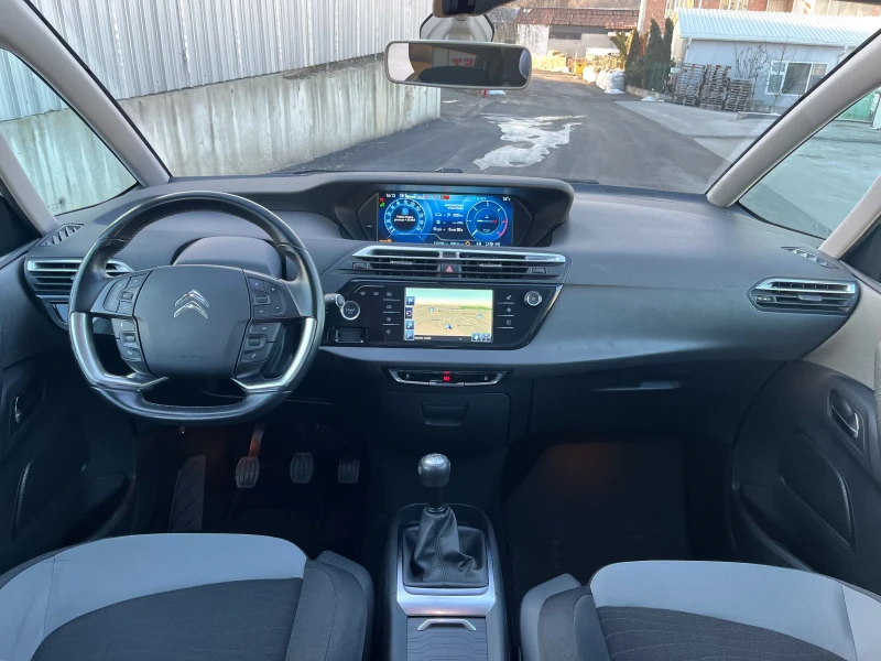 Citroen Grand C4 Picasso 1.6 HDI 120hp 6+ 1 * Navi * LED * Bluetooth , снимка 14 - Автомобили и джипове - 48849890