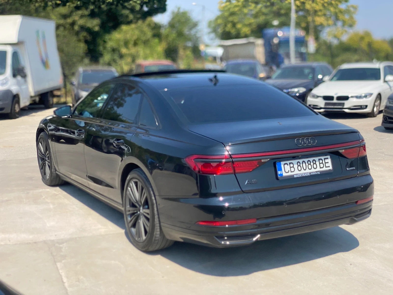 Audi A8 5.0 TDI / 3xTV / B&O / 360* КАМЕРИ / ВАКУМ / FULL - изображение 6