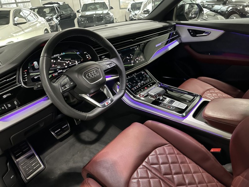 Audi SQ8 TFSI/ QUATTRO/ BLACK OPTIC/ S-SEATS/ B&O/ PANO/ 23, снимка 11 - Автомобили и джипове - 46168461