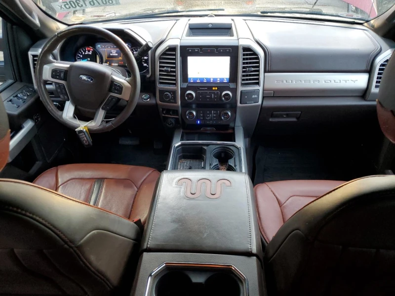 Ford F250 KING RANCH SUPER DUTY 6.7L КОЖА/ПАНО/ПОДГРЕВ, снимка 9 - Автомобили и джипове - 53198795