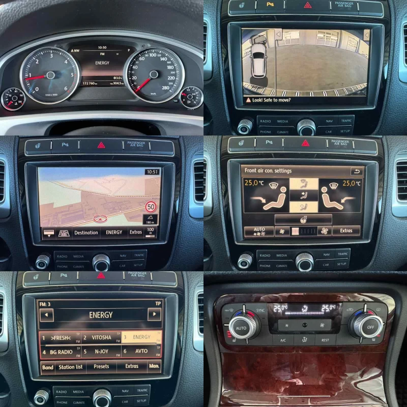 VW Touareg 3.0* V6 TDI* 204ps* 4x4* УНИКАТ* DINAUDIO* КОЖА* , снимка 14 - Автомобили и джипове - 53589852