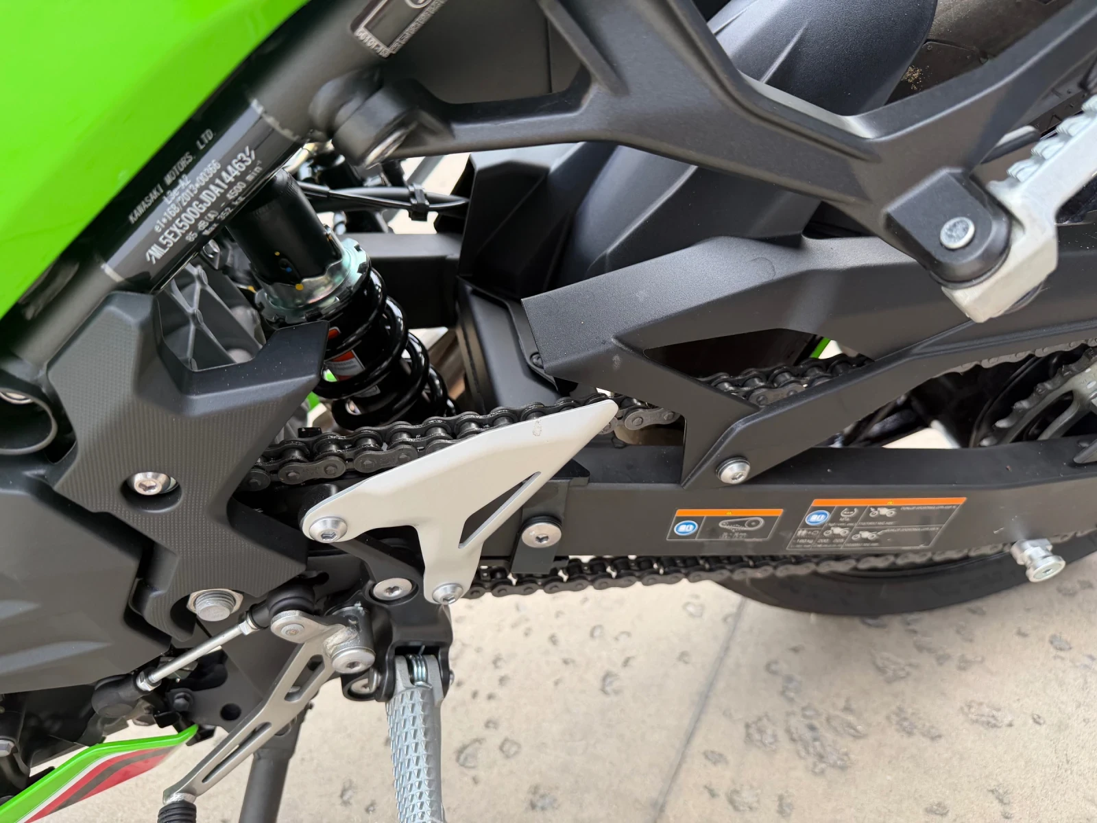 Kawasaki Ninja 500 69км!!!!, снимка 6 - Мотоциклети и мототехника - 55425396
