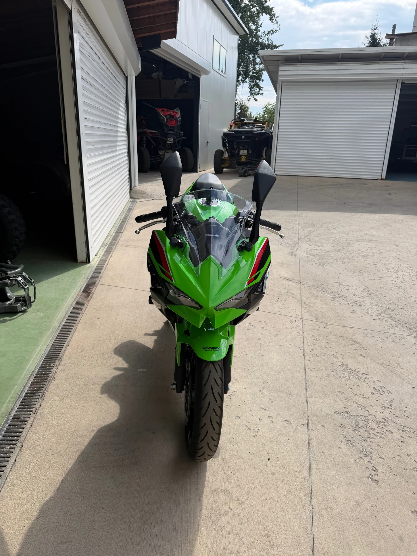 Kawasaki Ninja 500SE 69км!!!!  5900  до 30.09.2026, снимка 3 - Мотоциклети и мототехника - 55425396