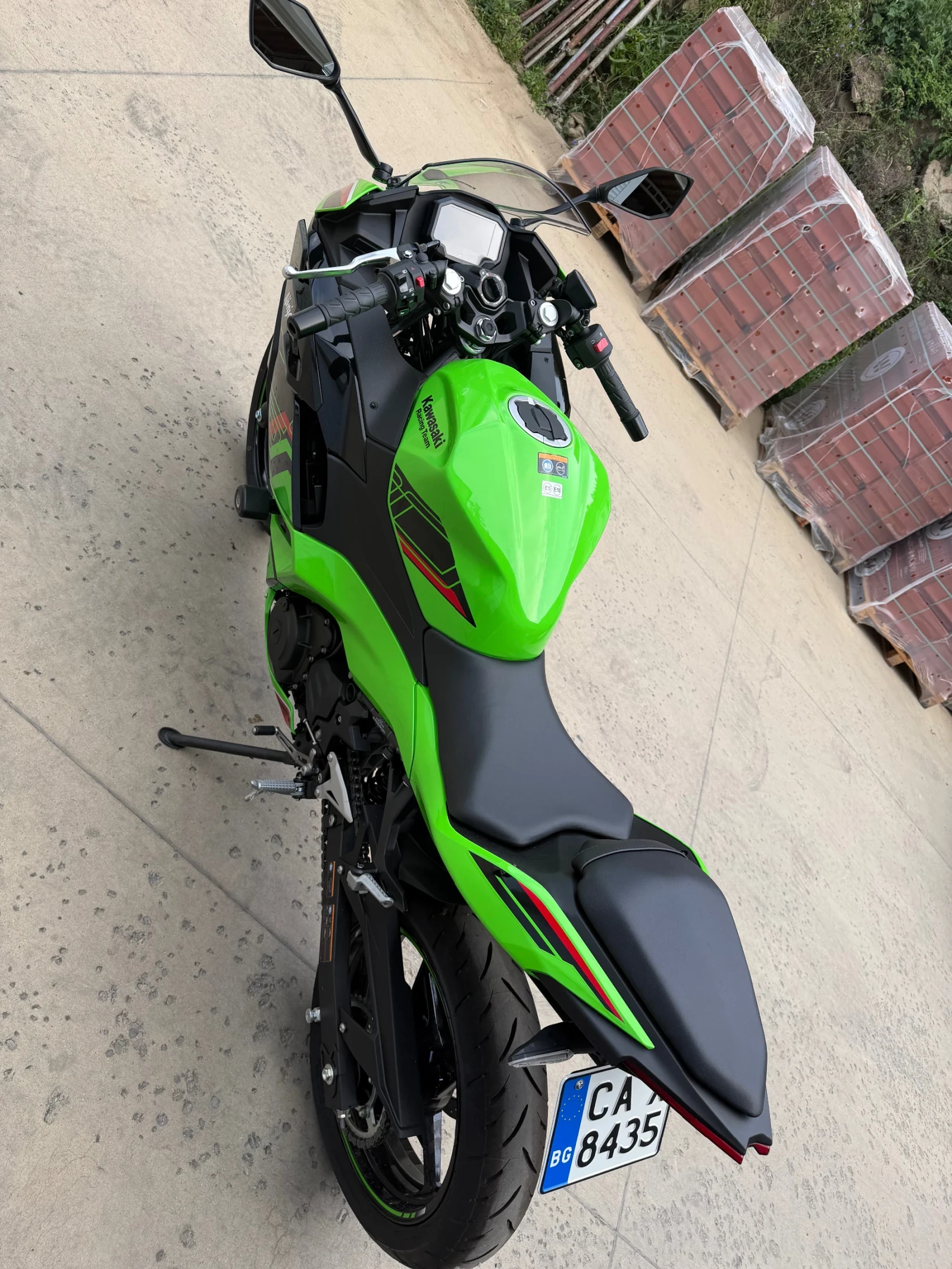 Kawasaki Ninja 500 69км!!!!, снимка 16 - Мотоциклети и мототехника - 55425396