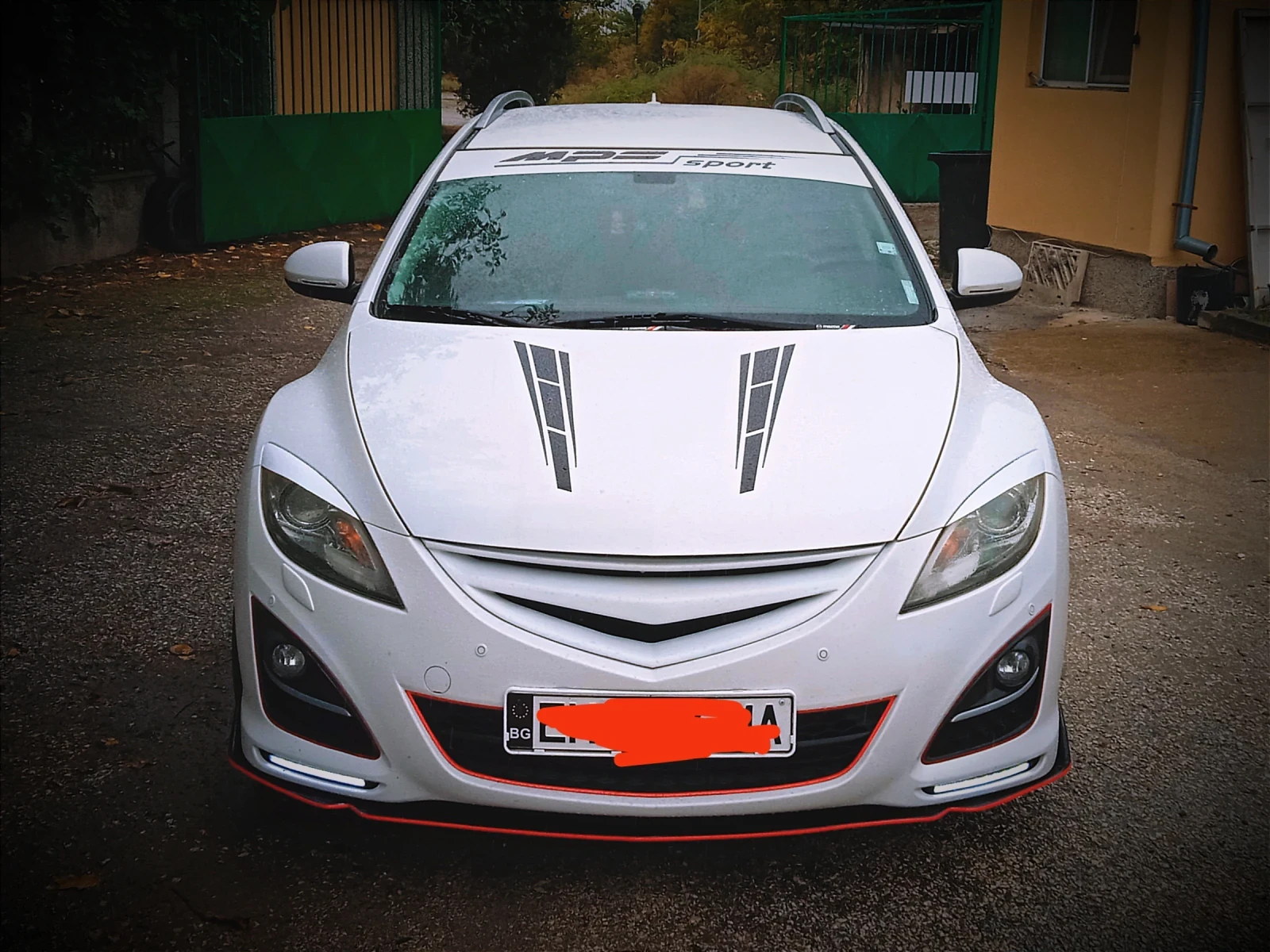 Mazda 6 бяла перла, снимка 1