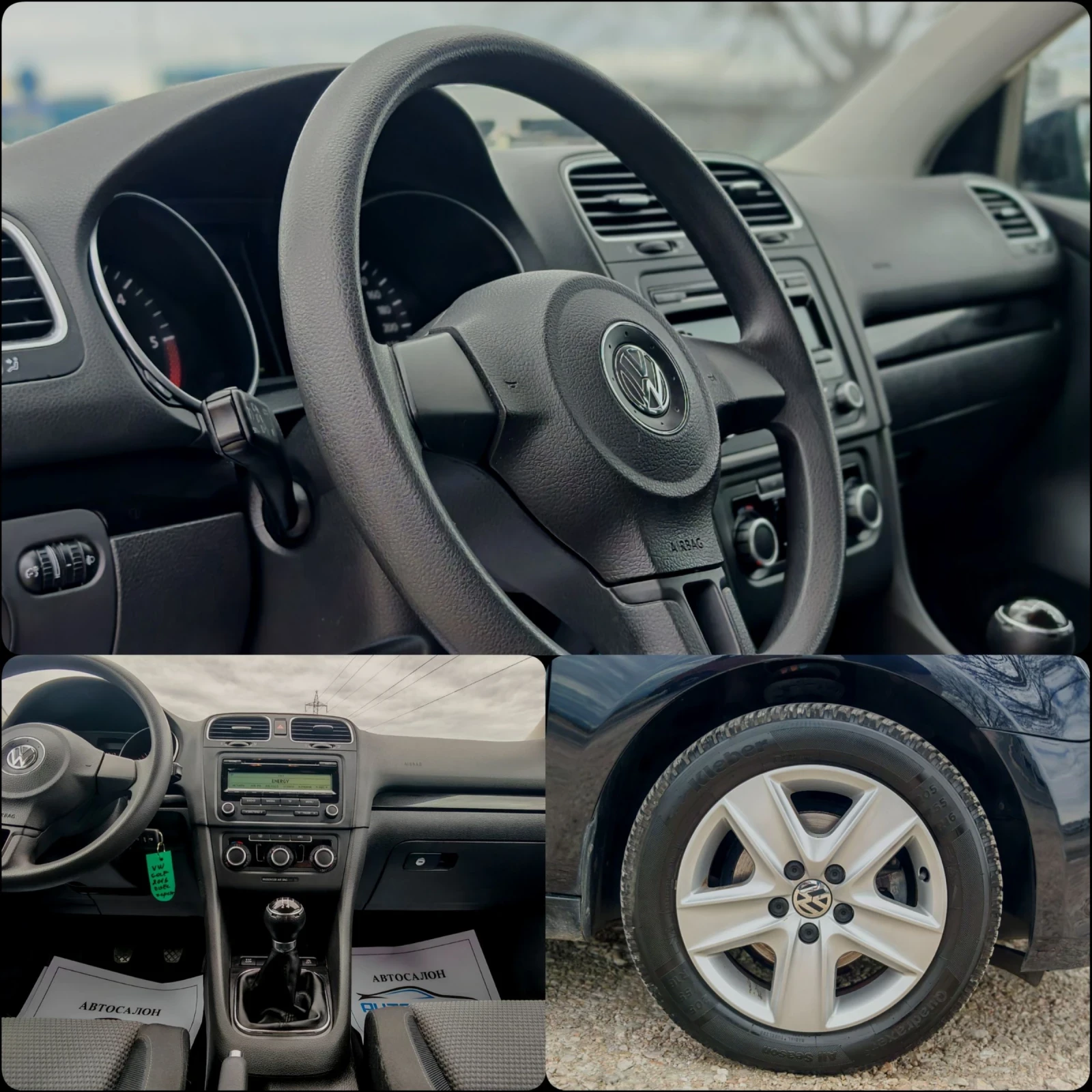 VW Golf 1.6 105  К.С. ДИЗЕЛ!188 000 КМ! , снимка 14 - Автомобили и джипове - 54032937