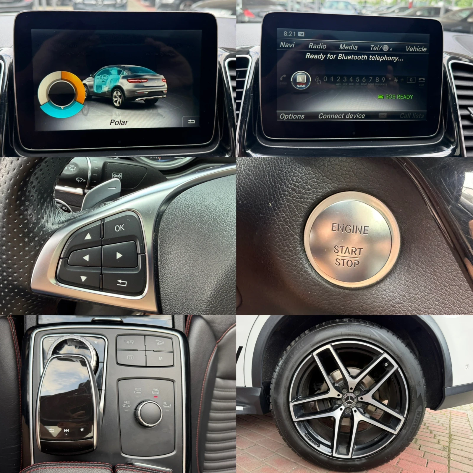 Mercedes-Benz GLE Coupe 350d#AMG#PANORAMA#KEYLESS#360* CAM#114840KM, снимка 15 - Автомобили и джипове - 55066085